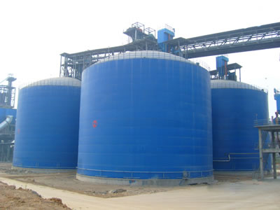 南开乡水泥钢板库改造